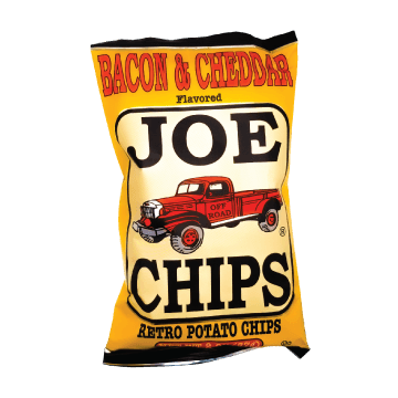 2 OZ Joe Chips Cheddar Bacon