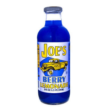 20 OZ Glass Joe's Blue Berry Lemonade