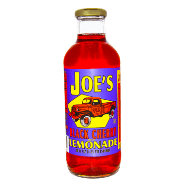 20 OZ Glass Joe's Black Cherry Lemonade