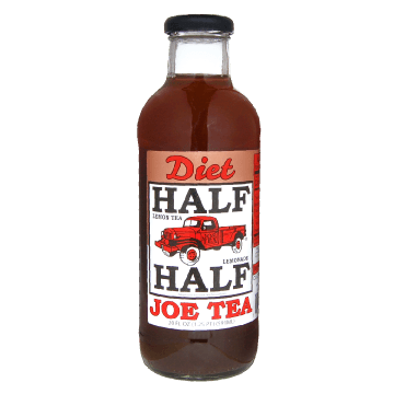 20 OZ Glass Joe Tea Diet Half & Half
