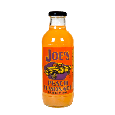 20 OZ Glass Joe Tea Peach Lemonade