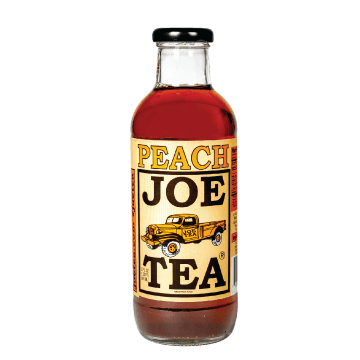 20 OZ Glass Joe Tea Peach Tea