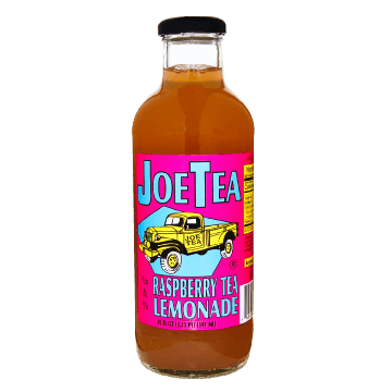20 OZ Glass Joe Tea Half & Half Raspberry Tea