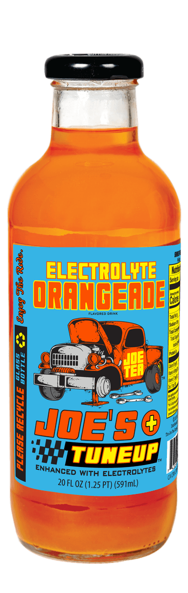 20 oz Glass Joe Tea Tune Up Orangeade