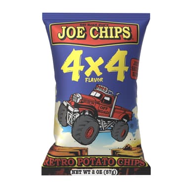 2 OZ Joe Chips 4X4