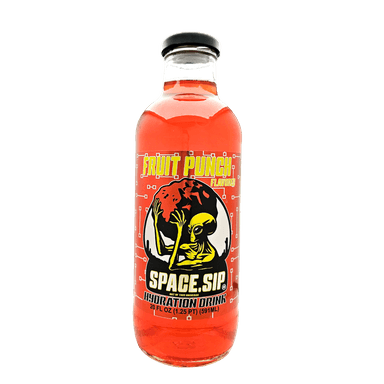 20 OZ Glass Space Sip Fruit Punch